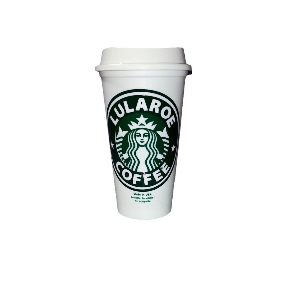 Starbucks Tumbler LuLaRoe Coffee To-Go Cup With Lid 16OZ‎ Personalized